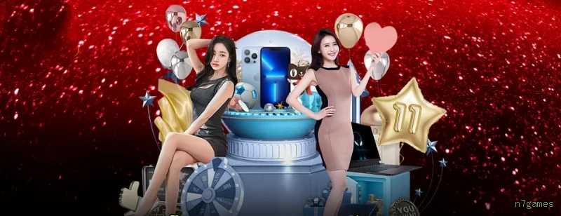 Imagem promocional da n7games mostrando a plataforma e suas vantagens